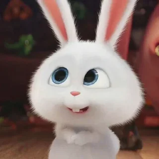 Sticker from ge, the bunny