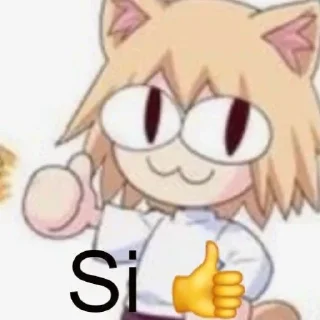 Sticker from ʀᴀɴᴅᴏᴍ sᴛɪᴄᴋᴇʀs ғᴏʀ ᴀɴɴɪᴇ