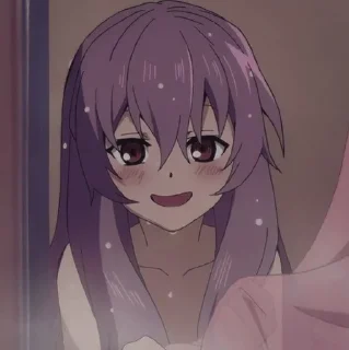 😀 emoji Shinoa Hiiragi @animestickersii Telegram sticker 1 of 51