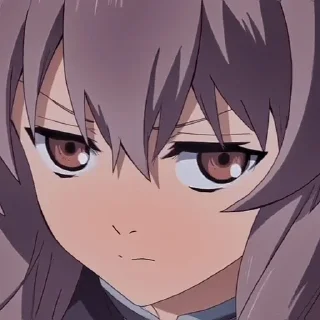 😠 emoji Shinoa Hiiragi @animestickersii Telegram sticker 24 of 51