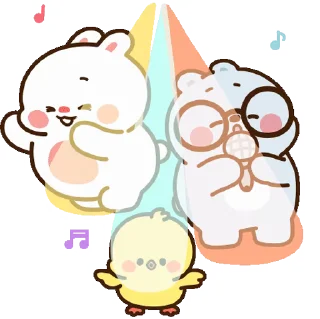 🎶 emoji Cute pack by (priyu gautam) — @stckrRobot Telegram sticker 7 of 50