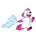 👐 emoji Kors Kei Telegram sticker 23 of 52
