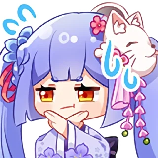 🙅‍♀️ emoji 阿梓从小就很铸币 Telegram sticker 7 of 20