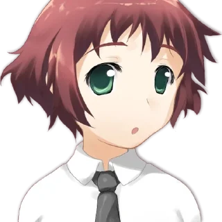 😯 emoji Katawa Shoujo __ Dole — @stckrRobot Telegram sticker 3 of 119