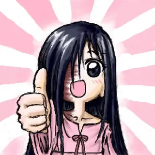 👍 emoji Katawa Shoujo __ Dole — @stckrRobot Telegram sticker 23 of 119