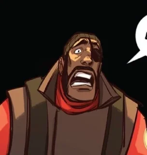 😨 emoji Demoman💣 Telegram sticker 7 of 42
