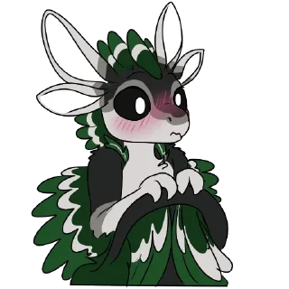 😳 emoji Very Confused Avali Telegram sticker 8 of 32