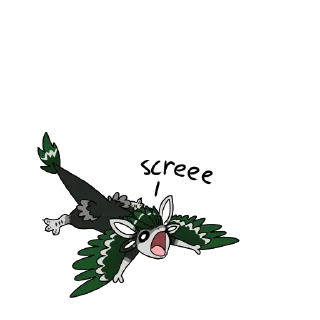 🥉 emoji Very Confused Avali Telegram sticker 22 of 32