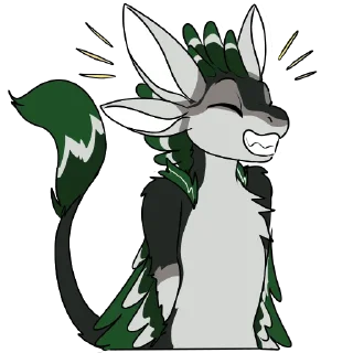Sticker from Very Confused Avali