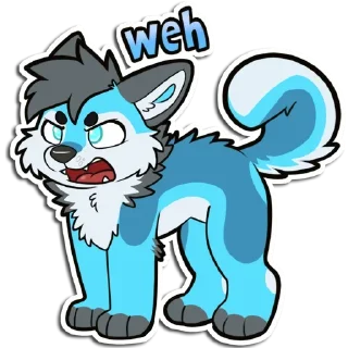 😡 emoji Bluey Telegram sticker 8 of 53