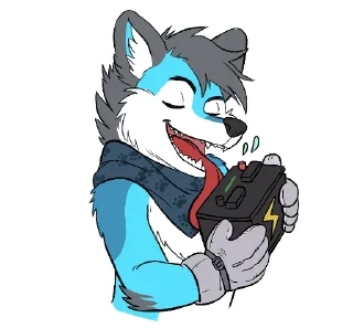 😏 emoji Bluey Telegram sticker 15 of 53