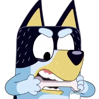 Sticker from Bluey