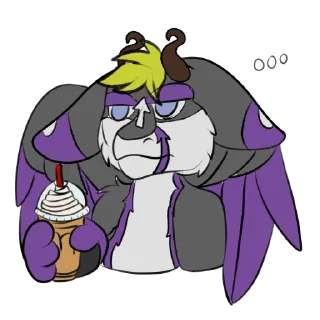 ☕️ emoji Taryn The Adorable Angle Dangle! (NOT FOR PUBLIC USE!) Telegram sticker 5 of 34