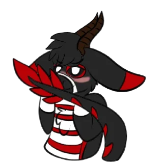 Sticker from Dante The Sassy Angle Dangle (Not for public use)