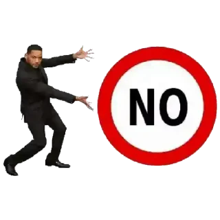 🙅‍♂️ emoji Memes de foxo Telegram sticker 17 of 120