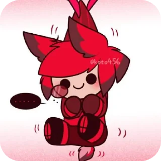 ❤ emoji Alastor Telegram sticker 14 of 23