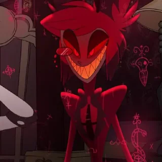 😁 emoji Alastor Telegram sticker 16 of 51