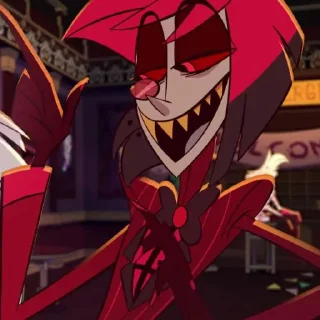 😁 emoji Alastor Telegram sticker 12 of 51