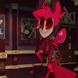 😁 emoji Alastor Telegram sticker 15 of 51