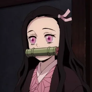 Sticker from Nezuko