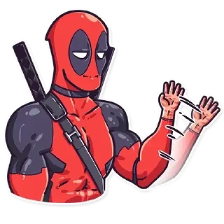 Sticker from Deadpool