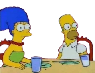 Sticker from LOS SIMPSONS