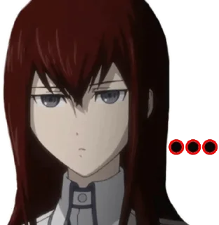 💬 emoji Kurisu — @stckrRobot Telegram sticker 9 of 109