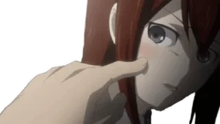 😨 emoji Kurisu — @stckrRobot Telegram sticker 5 of 109