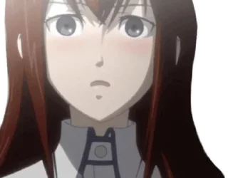 😦 emoji Kurisu — @stckrRobot Telegram sticker 6 of 109