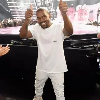 😄 emoji kanye Telegram sticker 6 of 15