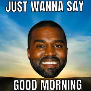 😄 emoji kanye Telegram sticker 12 of 15