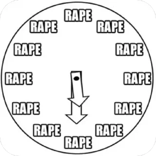 🕐 emoji Rape Pack Telegram sticker 14 of 36