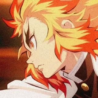❤️‍🔥 emoji (🔥) Rengoku ❤️‍🔥 Kyojuro!! Telegram sticker 15 of 33