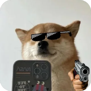 🫥 emoji $SELFIE Community Telegram sticker 7 of 62