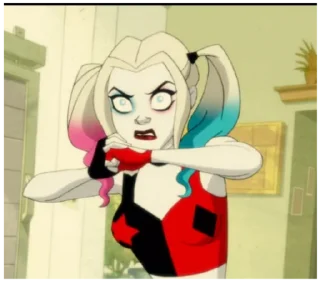 💪 emoji Harley Quinn Telegram sticker 20 of 114