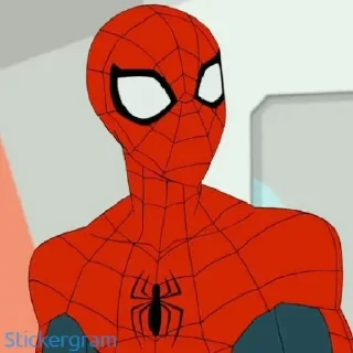 😅 emoji Spider-Man Telegram sticker 21 of 120