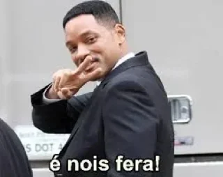 ✌️ emoji Will Smith | @CentralStickers Telegram sticker 15 of 66