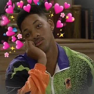 😍 emoji Will Smith Telegram sticker 9 of 82