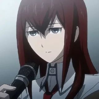 😌 emoji Kurisu, Asami, science & more Telegram sticker 10 of 120