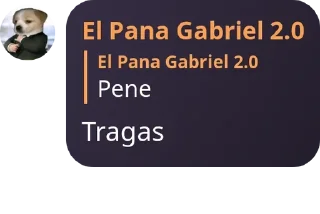 Sticker from El Pana Gabriel Steal Pack