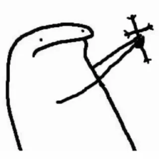 🤞 emoji Stickman | @CentralStickers Telegram sticker 15 of 92