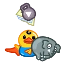 💪 emoji Utya tg website Telegram sticker 5 of 31