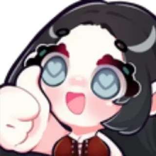 👍 emoji Cooper Emotes Telegram sticker 23 of 28
