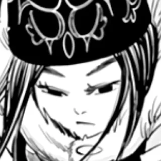 😞 emoji Asirpa by @Gabo99 Telegram sticker 7 of 100