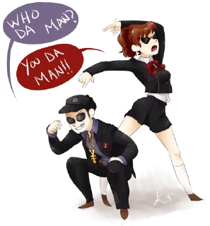 Sticker from Persona Shitposting by @Gabo99