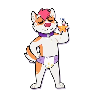 ⭐️ emoji Fink Pup Telegram sticker 18 of 100