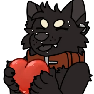 ❤️ emoji Pup! Telegram sticker 17 of 50