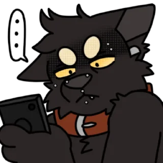 😨 emoji Pup! Telegram sticker 10 of 50