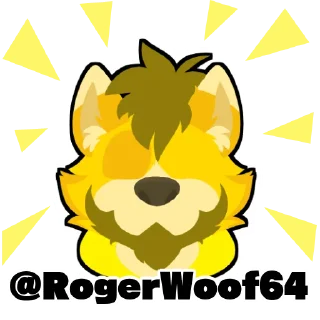 Sticker from FLT - Roger