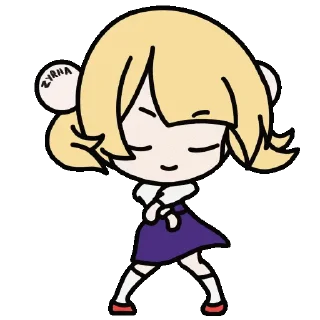 😊 emoji Loli Dance Telegram sticker 12 of 16